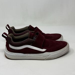 Vans Kyle Walker Pro 2 Mens 11 Burgundy Suede Skate Skateboarding Shoes Sneakers